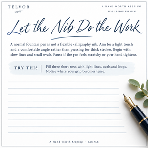 Show the sample page of A Hand Worth Keeping.