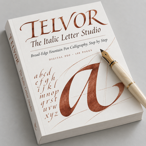 Show the cover of The Italic Letter Studio.